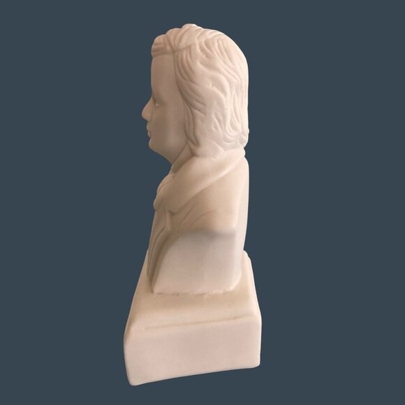 Willis Music Company Chopin Classical Composer Statuette 5” Porcelain Bust - Picture 2 of 7